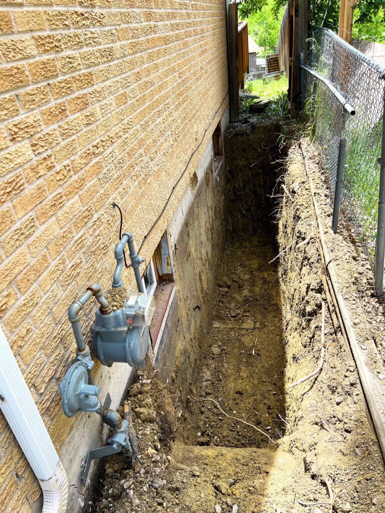 Utility trenching and installation by CJB's Excavation Colorado for safe and accurate results.
