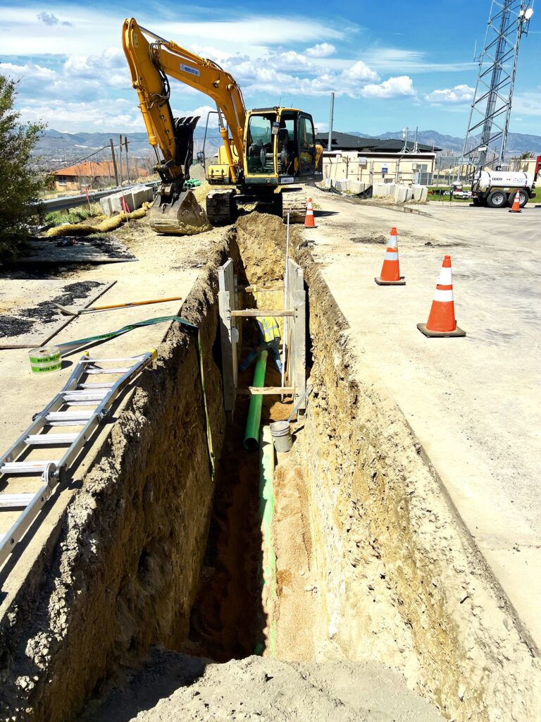 Skilled heavy equipment operation by CJB's Excavation Colorado for efficient excavation solutions.
